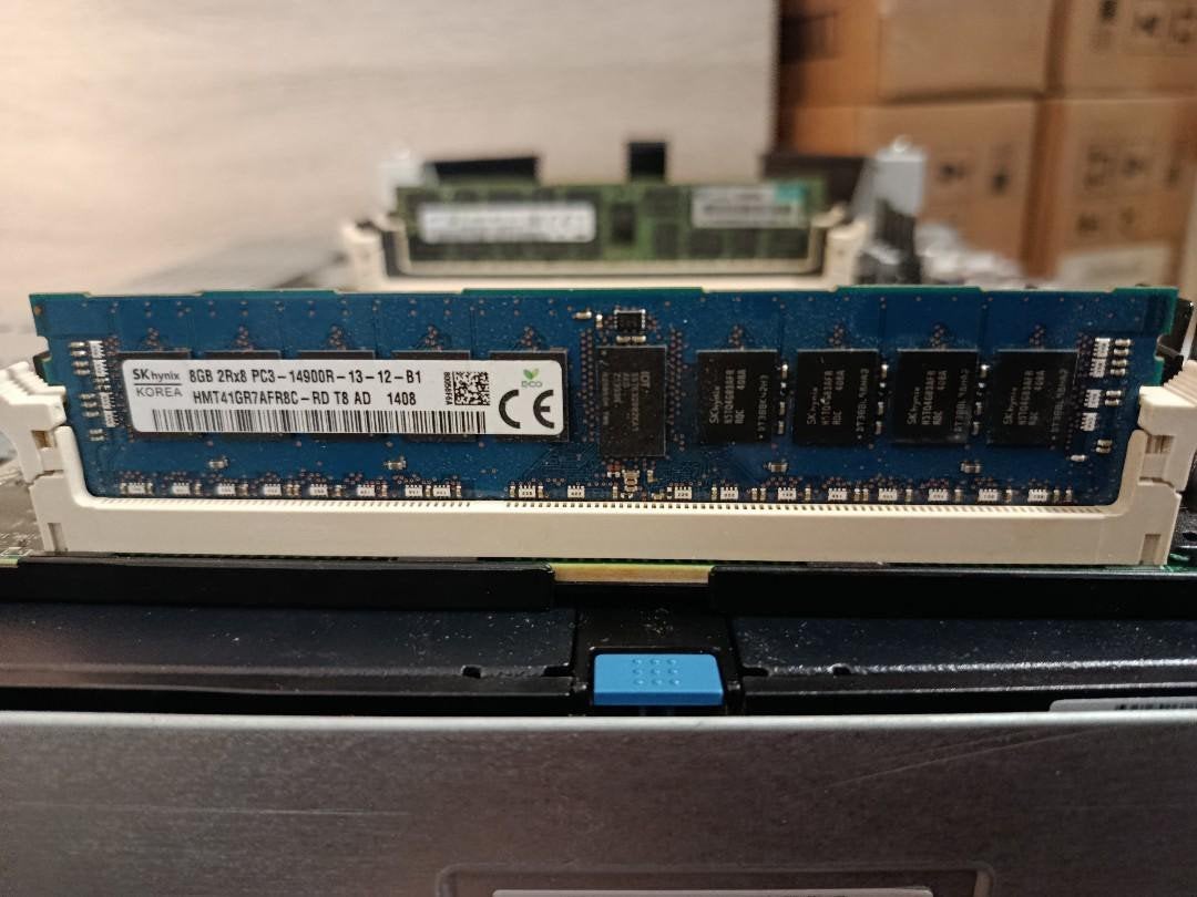 8gb ram ECC (16 dispos), Informatique & Logiciels, Mémoire RAM, Enlèvement ou Envoi