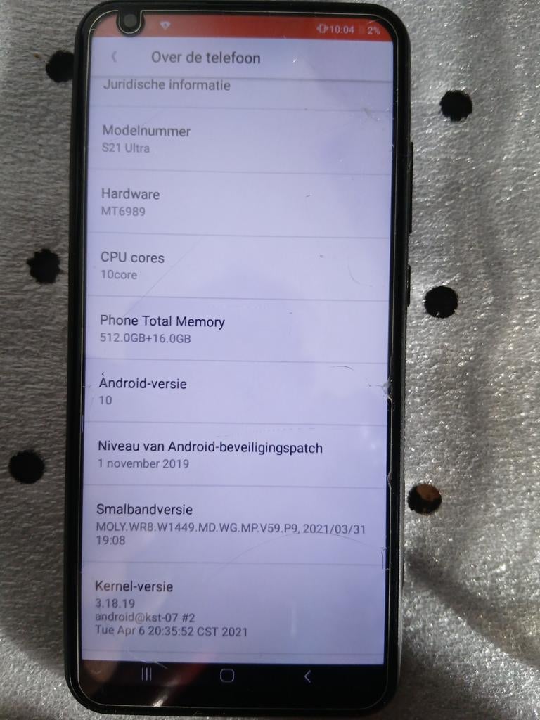 S21 ultra zgan 512+16gb (onbekend merk!), Télécoms, Téléphonie mobile | Apple iPhone, Enlèvement ou Envoi