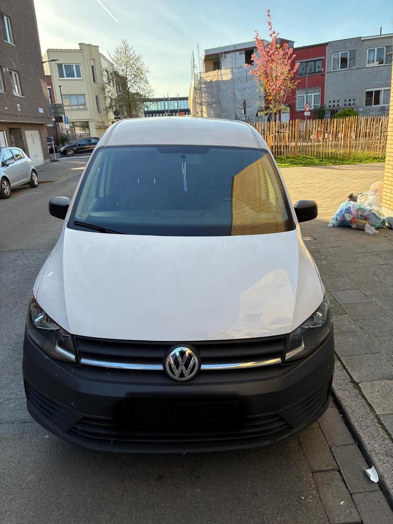 Volkswagen Caddy maxi lichte vracht 2.0 v  van 11/2019, Auto's, Bestelwagens en Lichte vracht, Euro 6, Volkswagen, Wit, 5 deurs