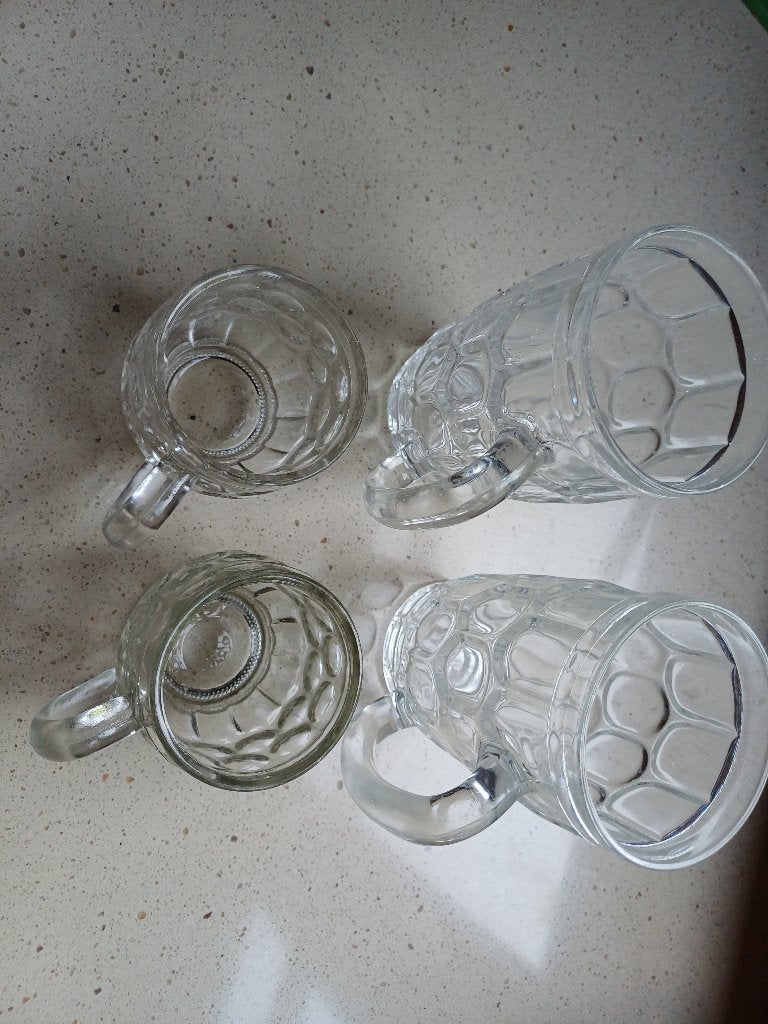 GLAZEN MET OOR, Ophalen of Verzenden, Zo goed als nieuw
