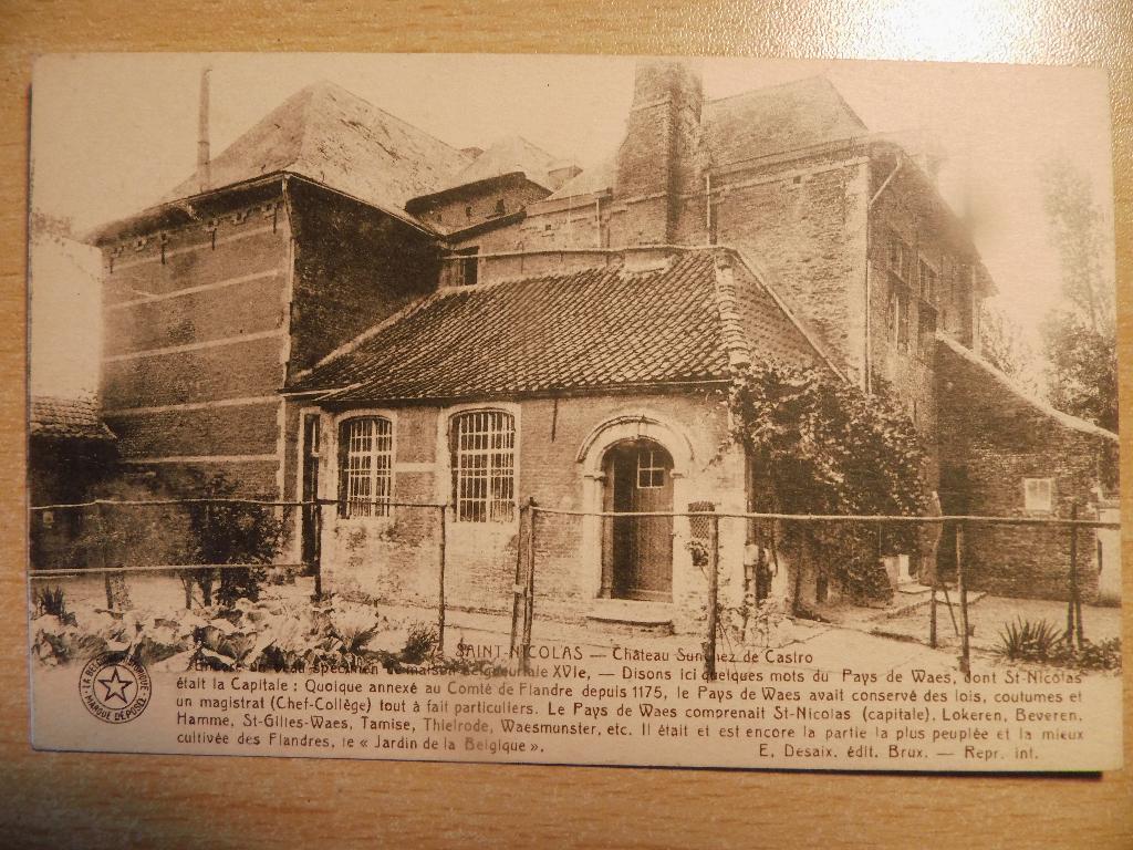 postkaart Sint-Niklaas, Verzamelen, Postkaarten | België, Ophalen of Verzenden, Voor 1920, Ongelopen, Oost-Vlaanderen