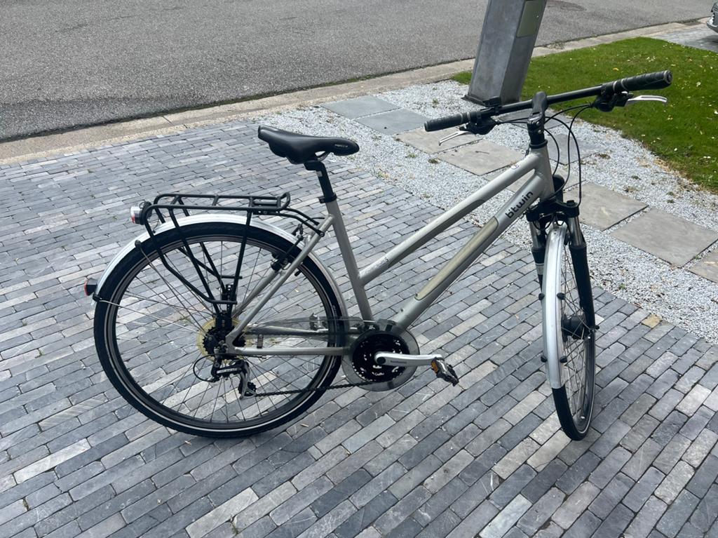 Degelijke btwin fiets. Model:Riverside 5, lady, L, Fietsen en Brommers, Fietsen | Dames | Sportfietsen en Toerfietsen, 28 inch
