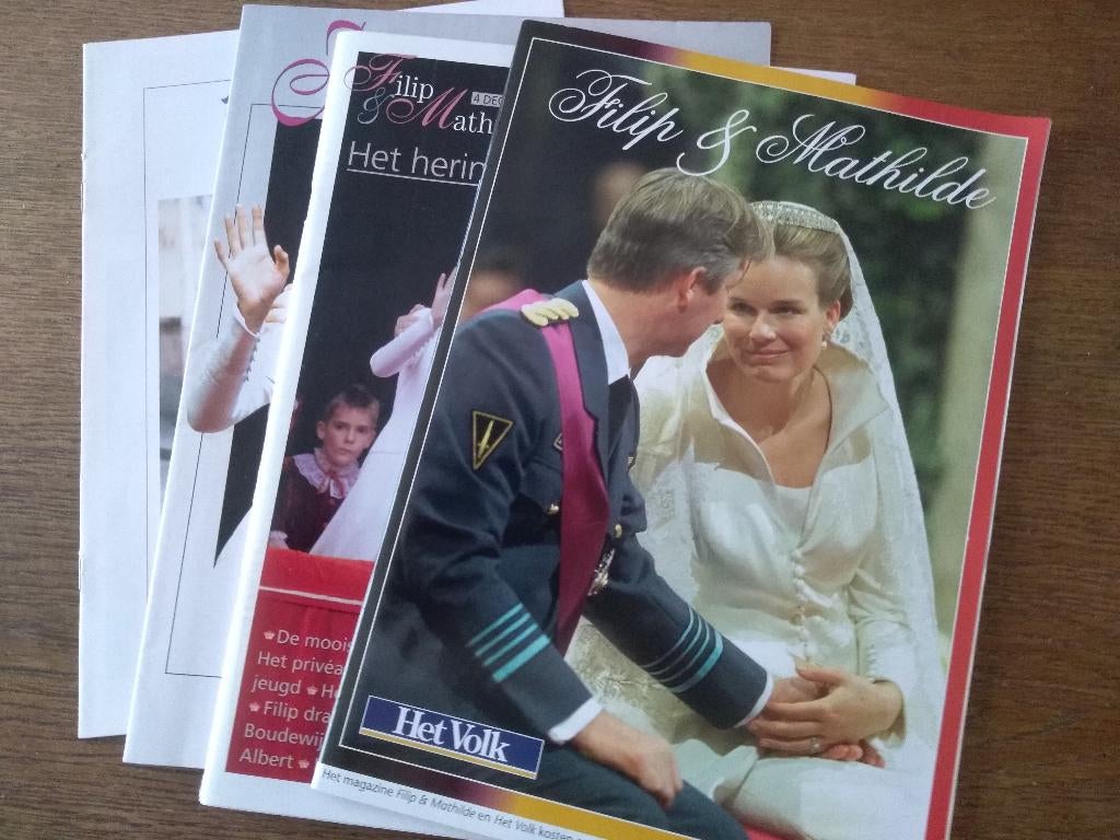 Koning FILIP en Mathilde, Verzamelen, Koningshuis en Royalty, Nieuw, Ophalen