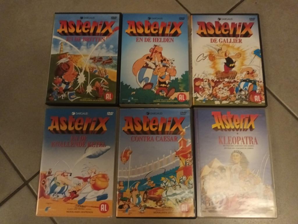 Dvd 6 delige reeks Asterix en Obelix, Cd's en Dvd's, Ophalen of Verzenden