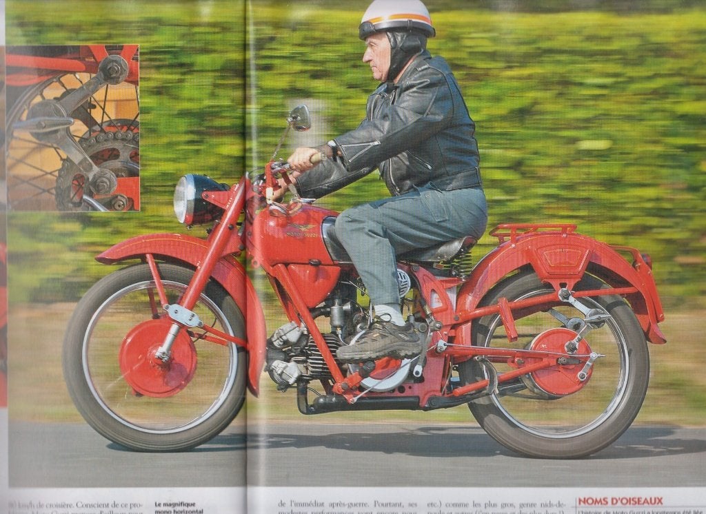 1952 Moto Guzzi 250 Airone Turismo collection, Verzenden, Gelezen