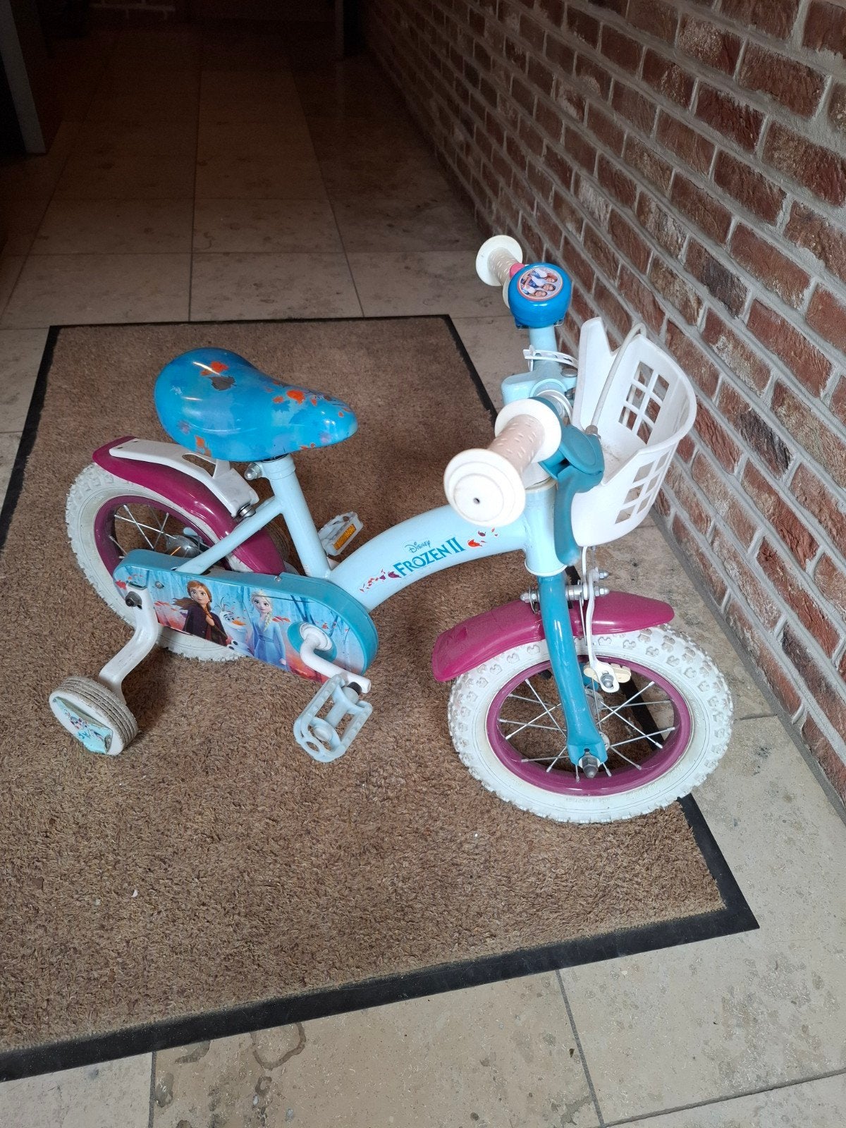 Frozen fiets, Fietsen en Brommers, Ophalen, Minder dan 16 inch