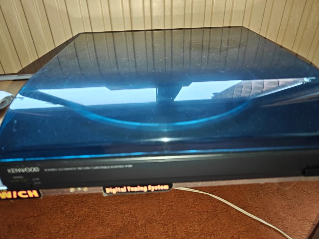 platenspeler kenwood, Audio, Tv en Foto, Platenspelers, Ophalen of Verzenden, Gebruikt, Platenspeler