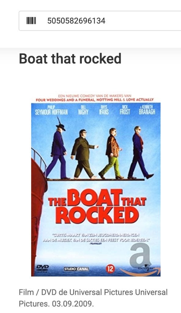 DVD-komedie Boat That Rocked, Cd's en Dvd's, Alle leeftijden, Nederlands, Ophalen of Verzenden, Britse komedie