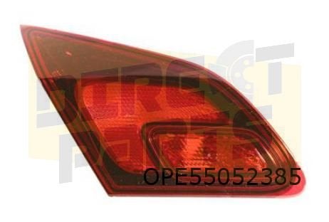 Opel Astra J (12/09-10/15) achterlicht Links binnen (rood /, Neuf, -, -, Opel