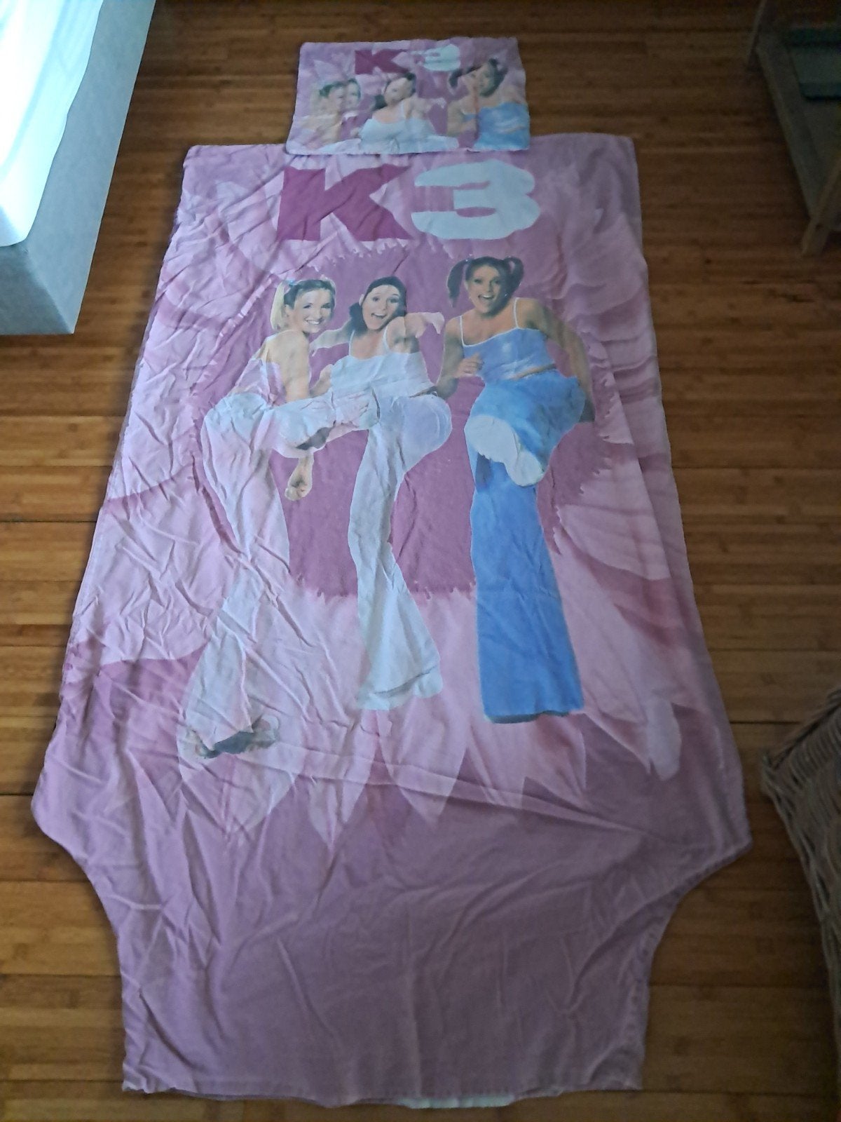 Dekbed K3 OG's, Gebruikt, Overige merken, Ophalen of Verzenden, Roze