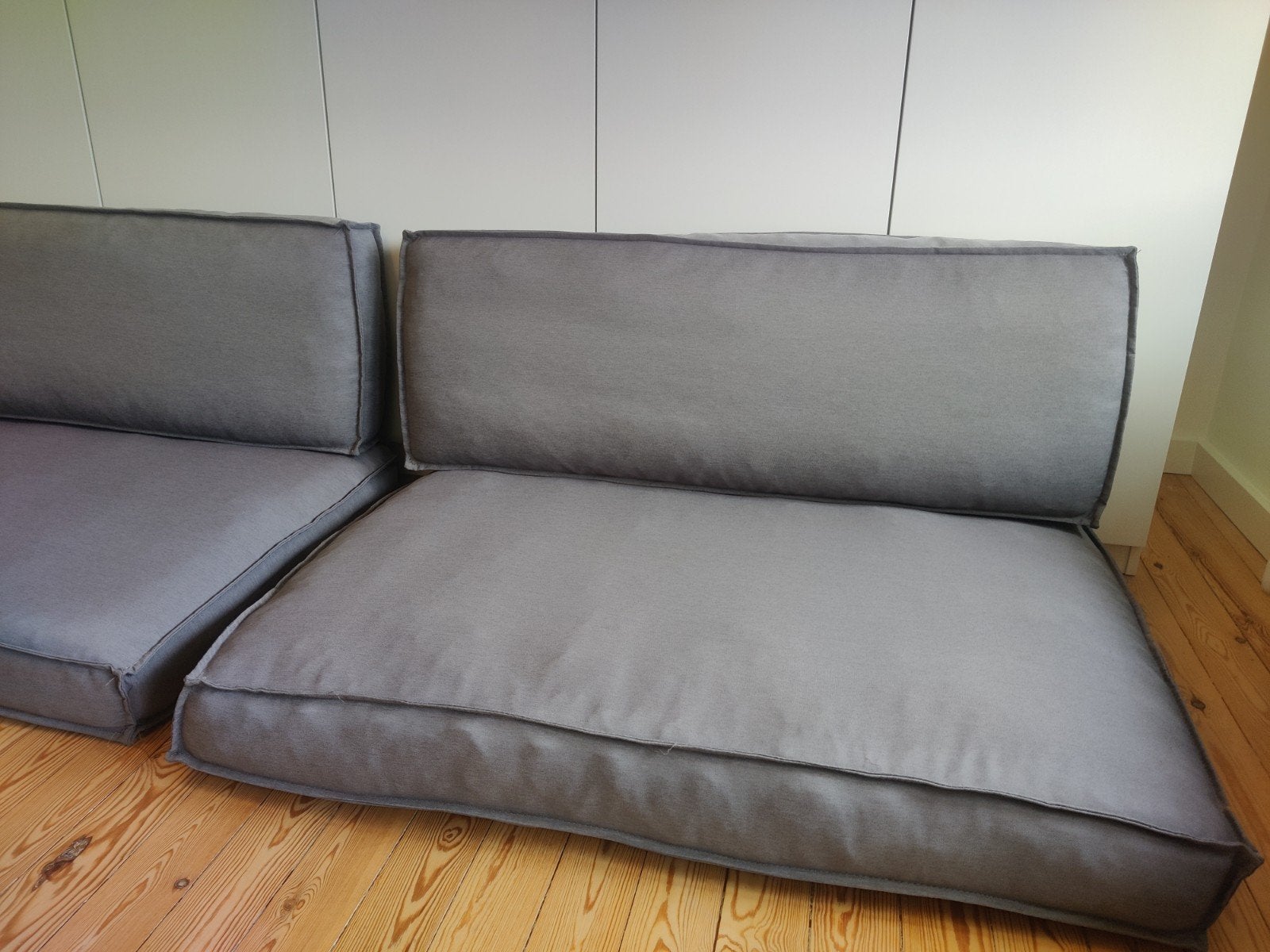 Pallet Kussens, Ophalen