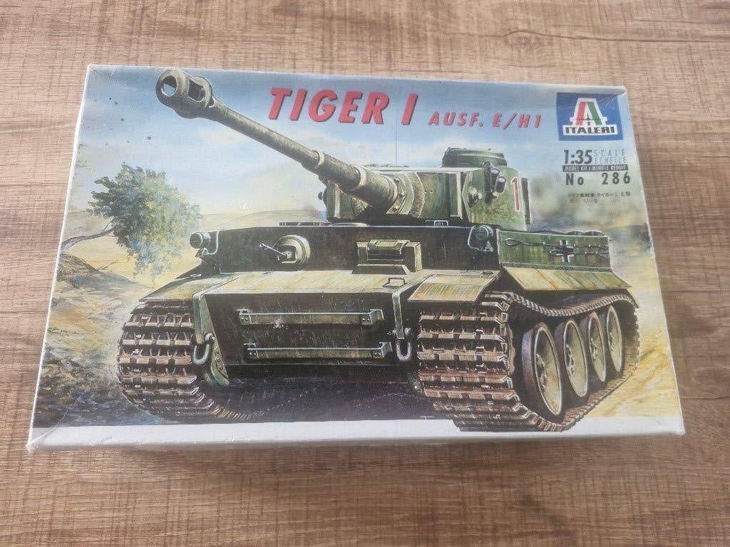 Italeri 1/35 Tiger I Ausf. E/H1, Tank, Italeri, 1:32 tot 1:50, Ophalen of Verzenden