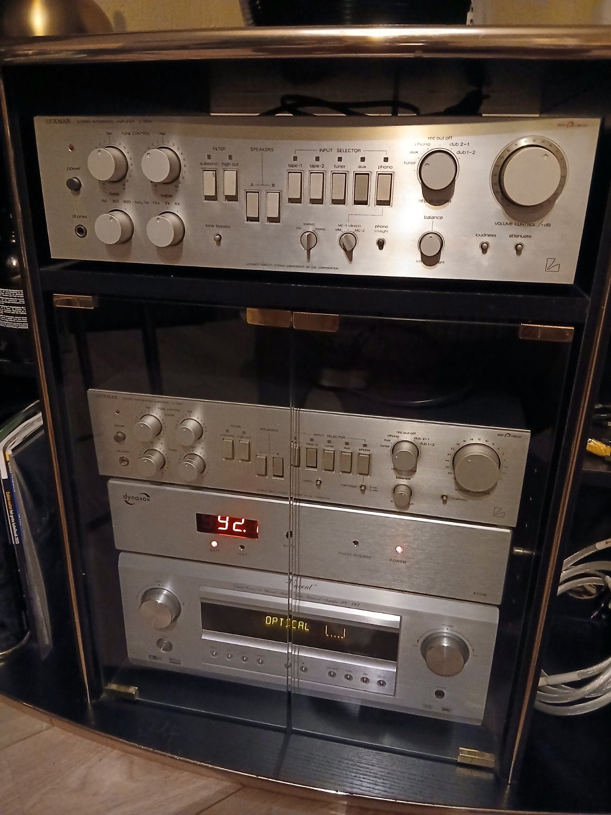 Luxman L 120 A in goede staat, Autres marques, Enlèvement ou Envoi, 60 à 120 watts, Stéréo