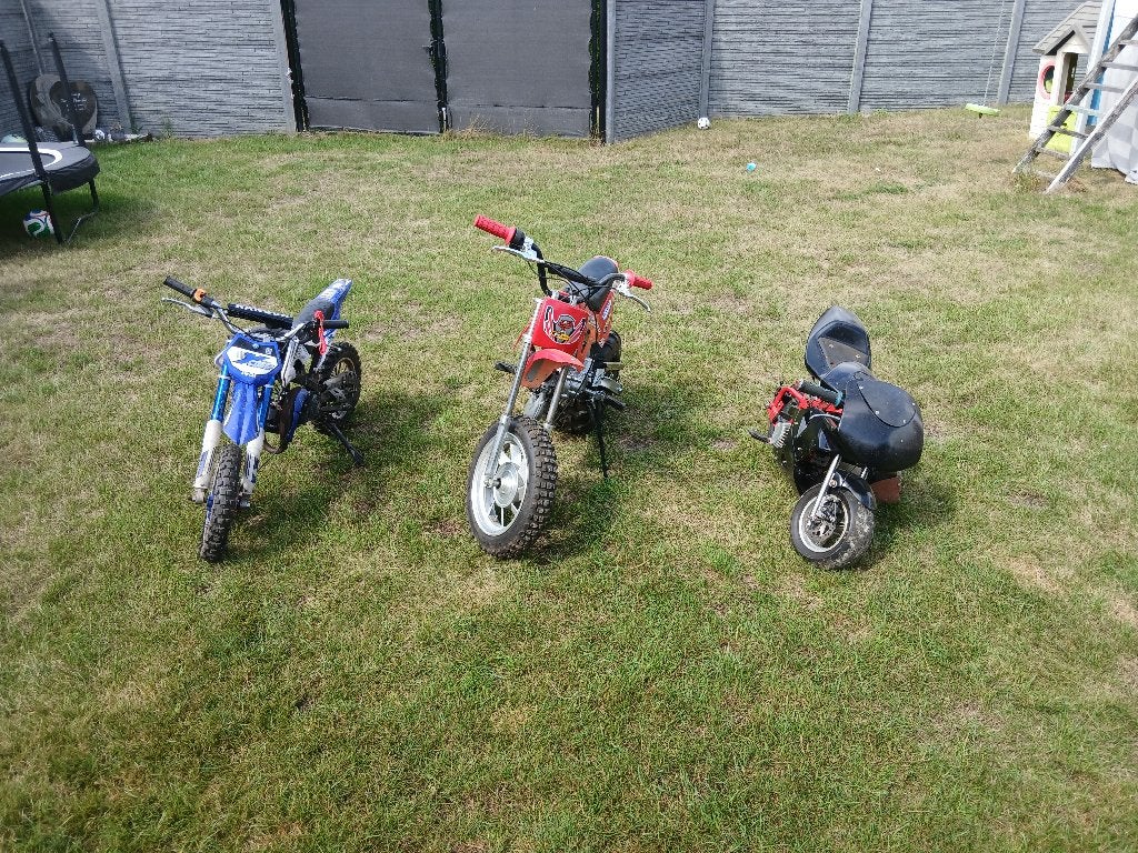 Pocket cross en pocket racer, Gebruikt, Overige typen, 50 cc, Schijfrem