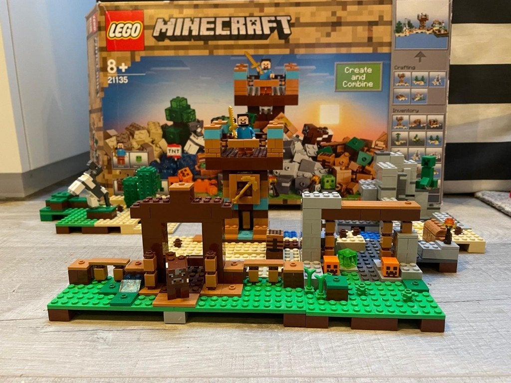 Minecraft lego 21135 The crafting box, Inclusief instructies, Minecraft, Lego, Ophalen of Verzenden