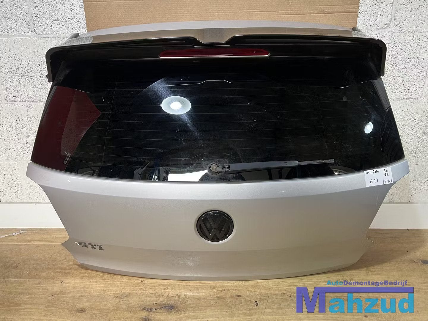 VW POLO 6R 6C zilver GTI LA7W Achterklep 2009-2016, Arrière, Volkswagen, Volkswagen AG, Vw@volkswagen.de