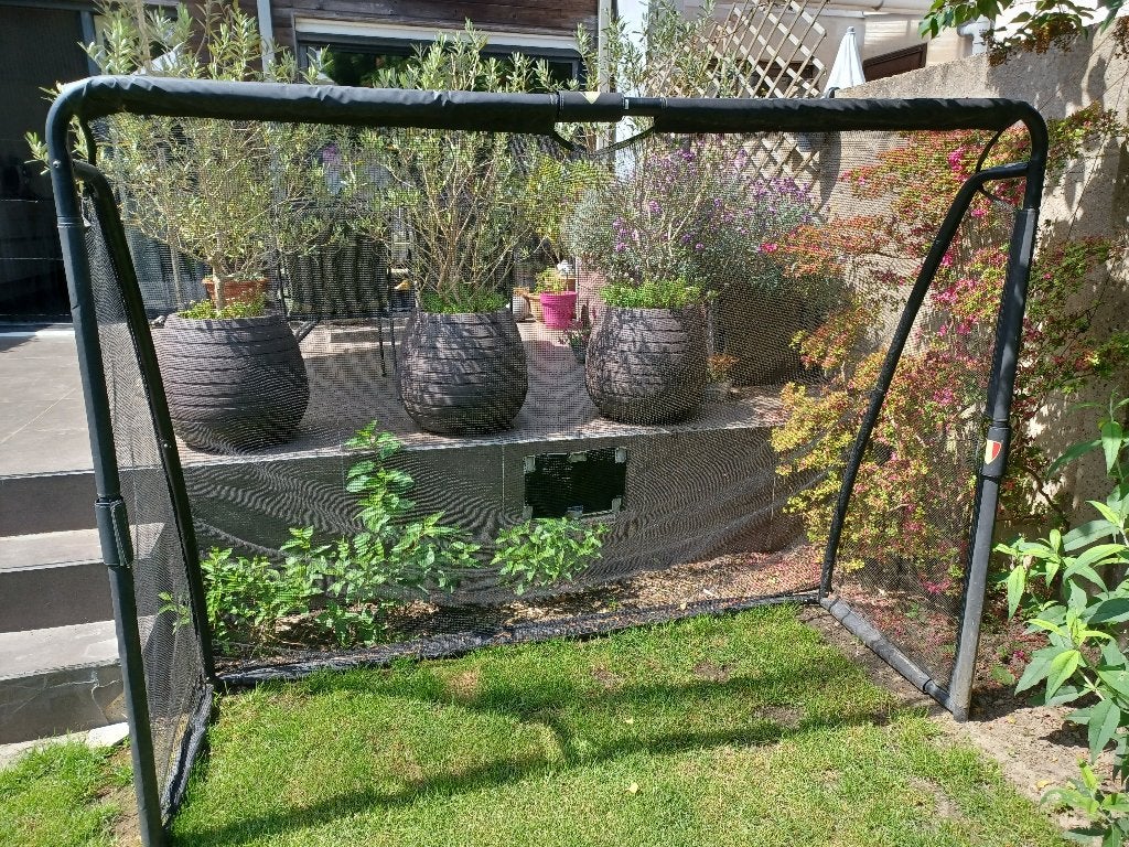 Voetbaldoel, Ophalen, Gebruikt, Set