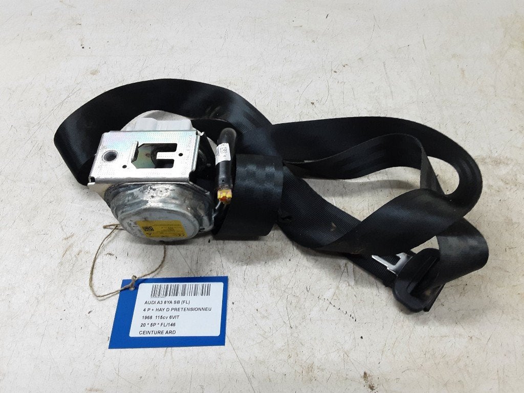 CEINTURE DE SECURITE ARRIERE DROITE A3 Sportback (8YA), Auto-Union-Straße  1,
85057  Ingolstadt, DE, Info@audi.de, Audi, Utilisé