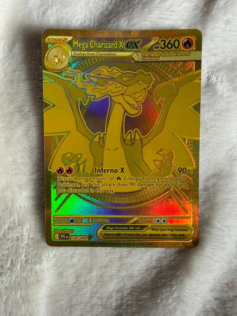 Mega Charizatd X, Ophalen, Zo goed als nieuw