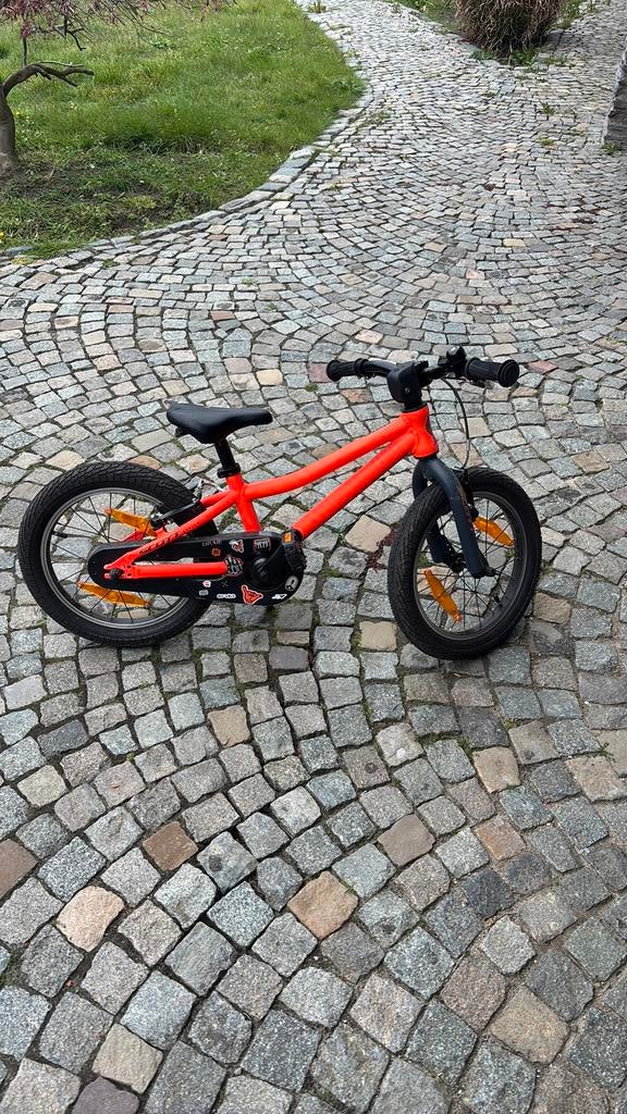 Kinderfiets 16 inch scott, Fietsen en Brommers, Ophalen, Zo goed als nieuw