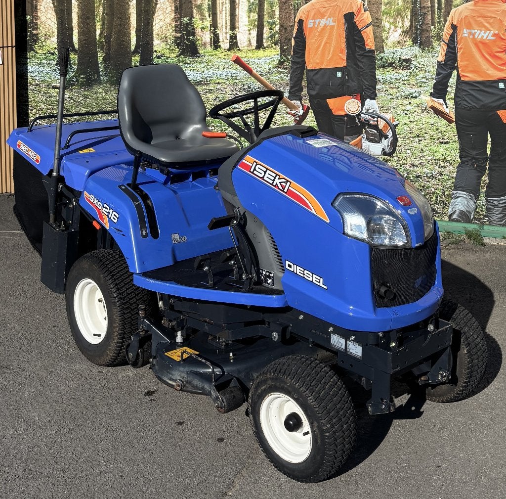 Tracteur tondeuse Iseki SXG216, Démarrage électrique, Enlèvement, Utilisé, 90 à 120 cm