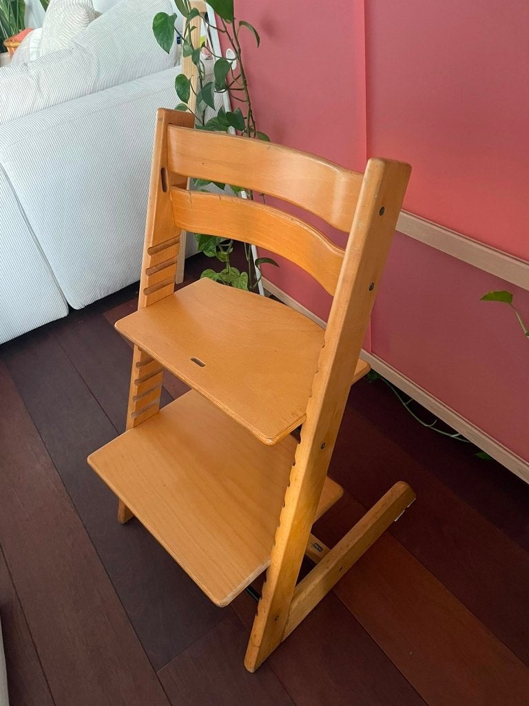 Stokke Tripp Trapp, Ophalen, Gebruikt, Meegroeistoel, Aanschuifbaar