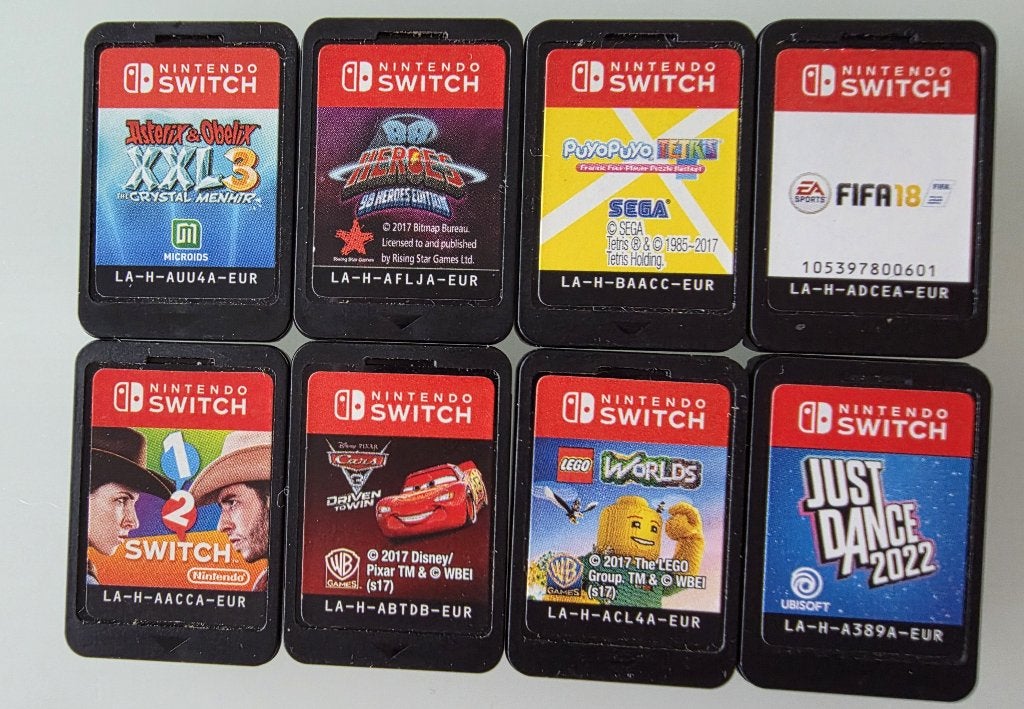 8 Nintendo Switch games (enkel spel ), Ophalen of Verzenden