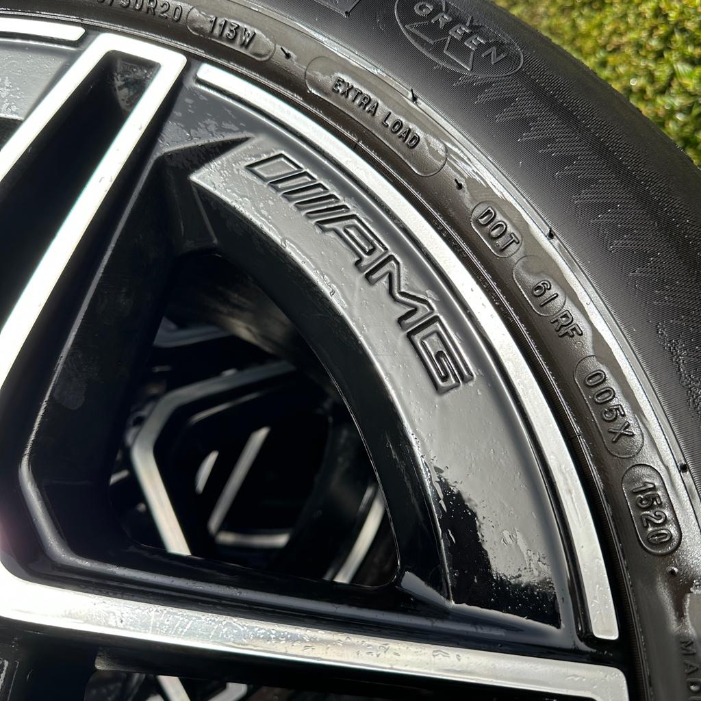 AMG nightpack velgen met zomerbanden, Ophalen, Gebruikt, Velg(en), 275 mm