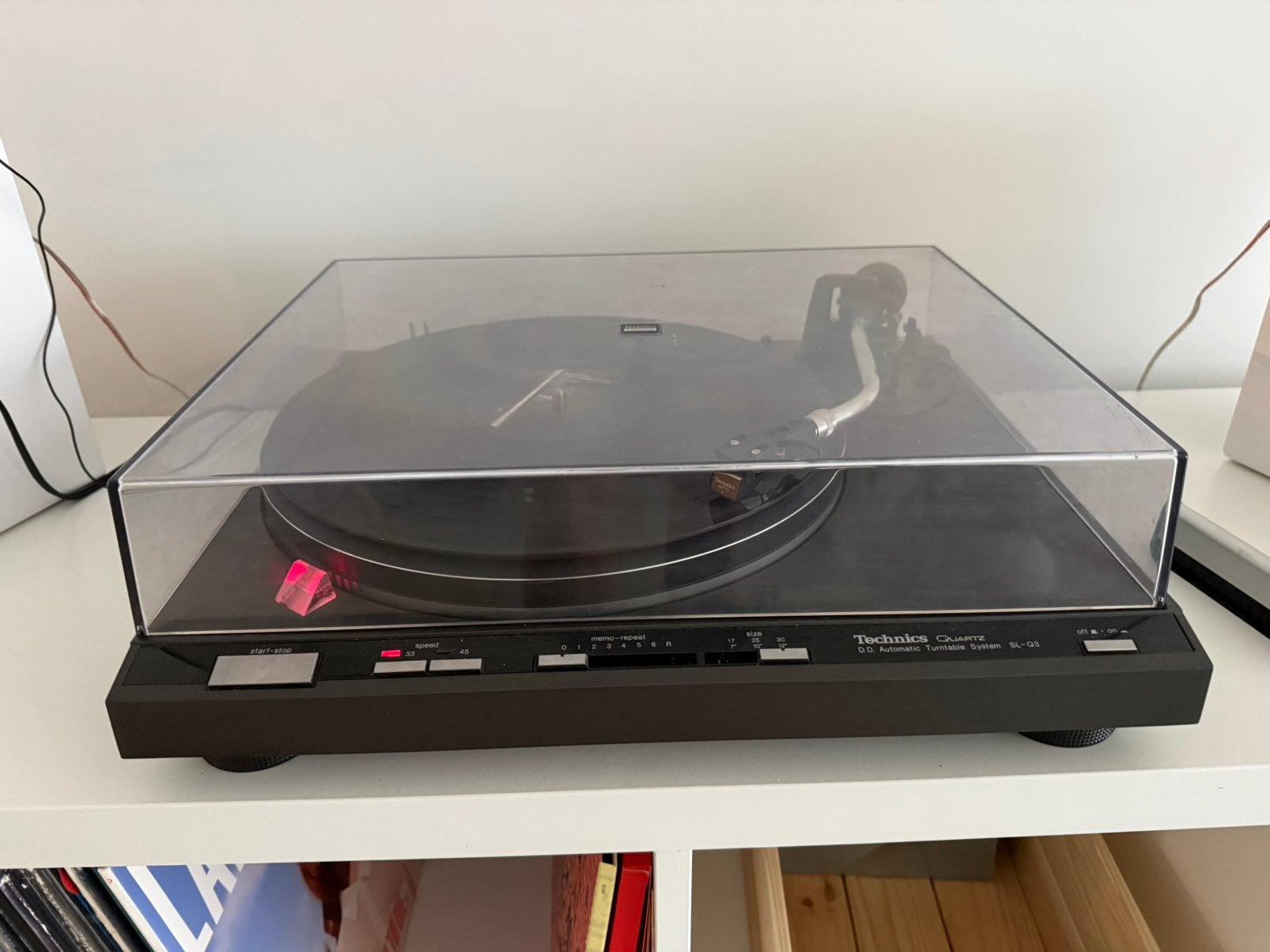 Technics SL-Q3 draaitafel inclusief voorversterker, Ophalen, Automatisch, Refurbished, Platenspeler