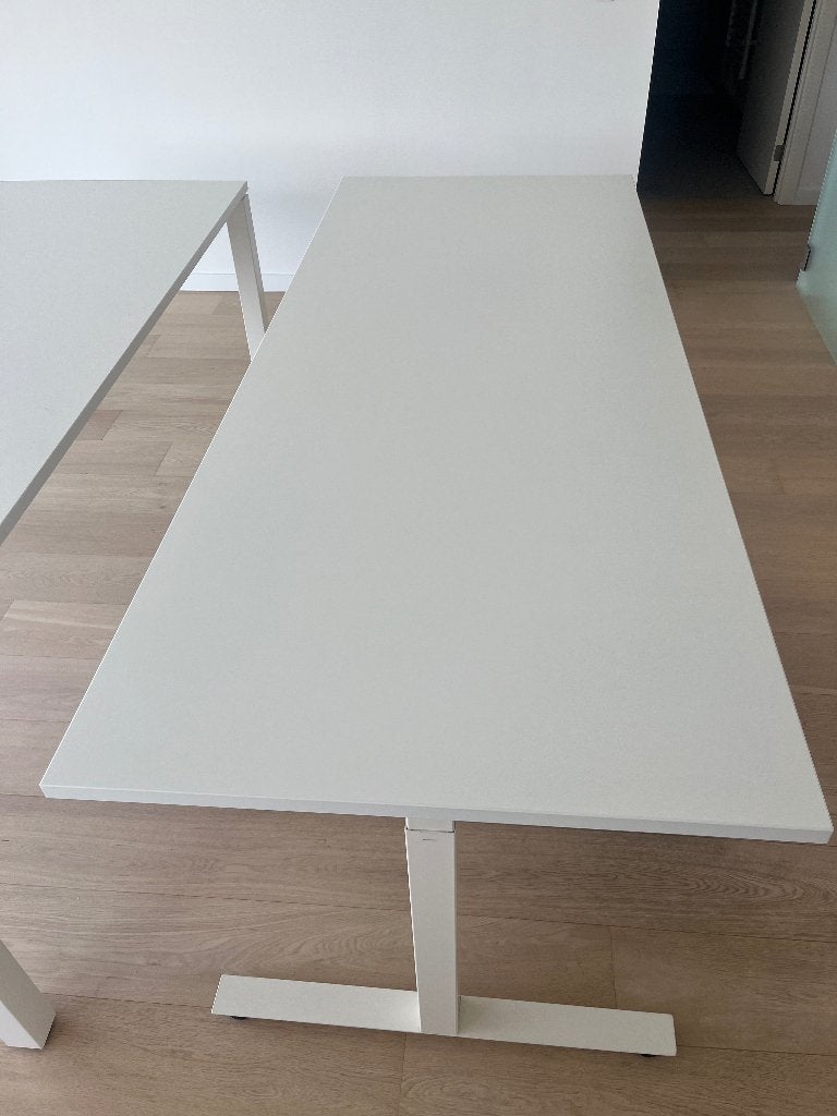 Bureau 200 x 80 cm, Huis en Inrichting, Ophalen, Demontabel, Gebruikt, Metaal