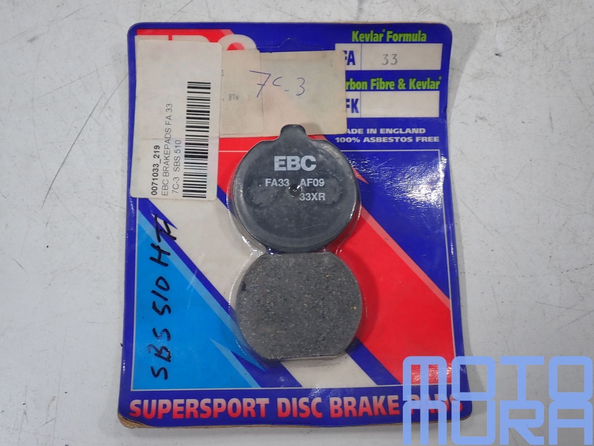 EBC FA033 Remblokken voor Kawasaki KH Z S3 Z400 Z500 Z650 Z7, -, -, Nieuw, Ophalen of Verzenden
