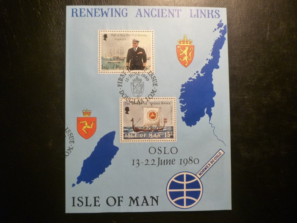 Eiland Man/Île de Man 1980 Mi BL 4(o) Gestempeld/Oblitéré, Envoi, Affranchi