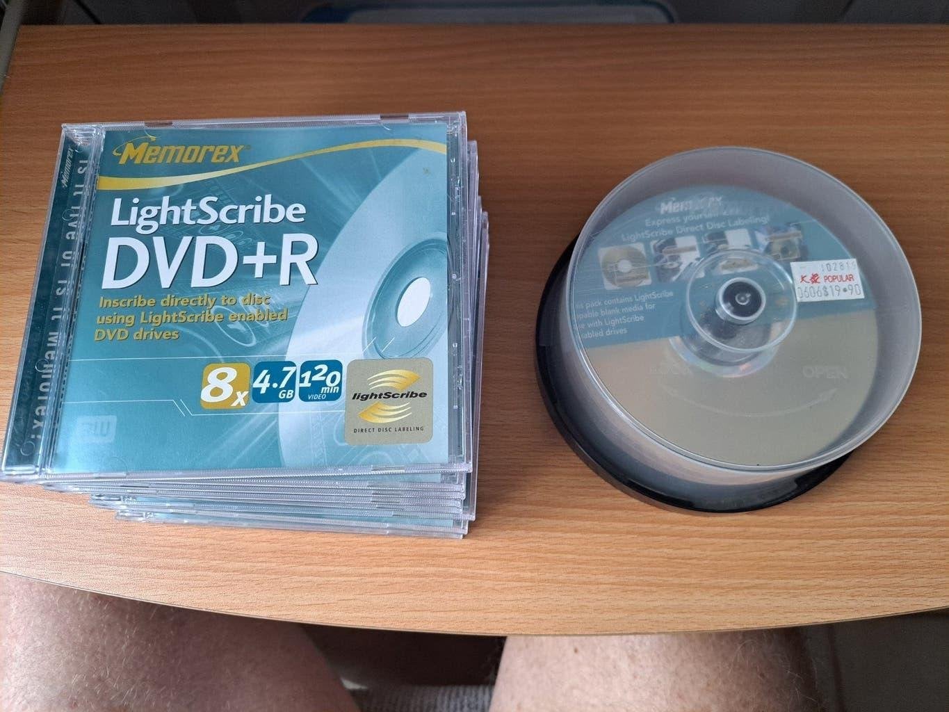 24 nieuwe Lightscribe DVD-R, 8X, 4,7 Gb, Verzenden, Nieuw, Dvd, Lightscribe