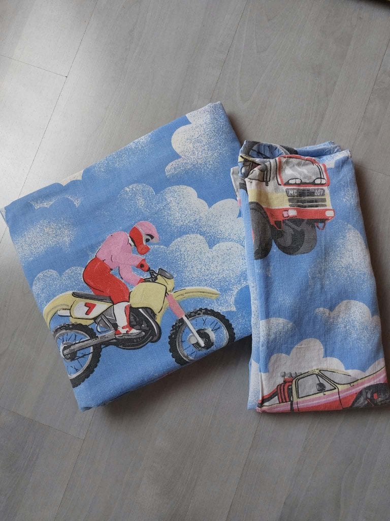 Dekbed overtrek kinderen één persoon 3 € stuk Katoen Flanel, Ophalen, Eenpersoons, Dekbedovertrek, Katoen