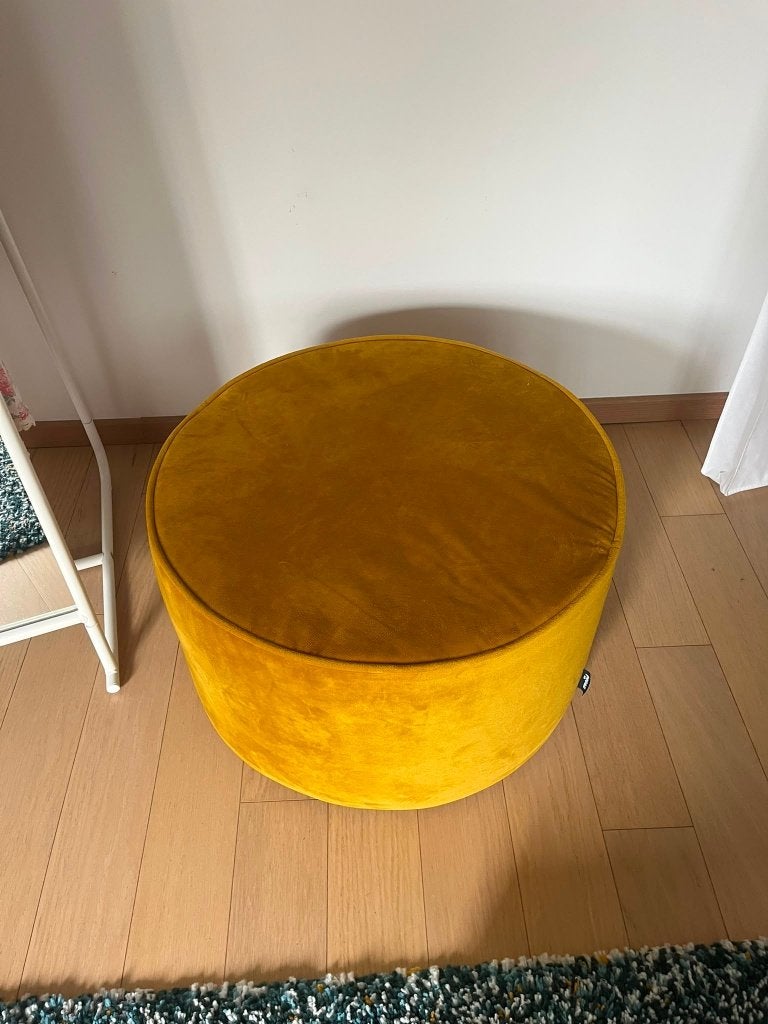 poef, Neuf, Rond, Enlèvement, 50 à 75 cm