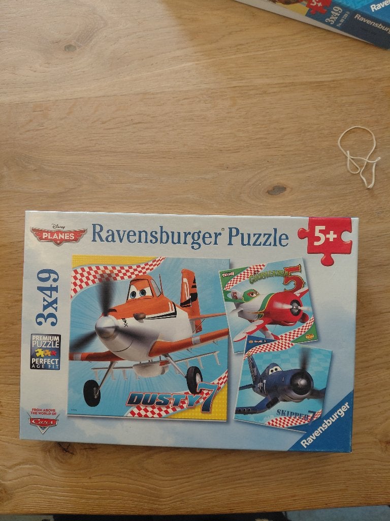 Puzzel Planes, Kinderen en Baby's, Ophalen, Meer dan 50 stukjes, Gebruikt, 4 tot 6 jaar