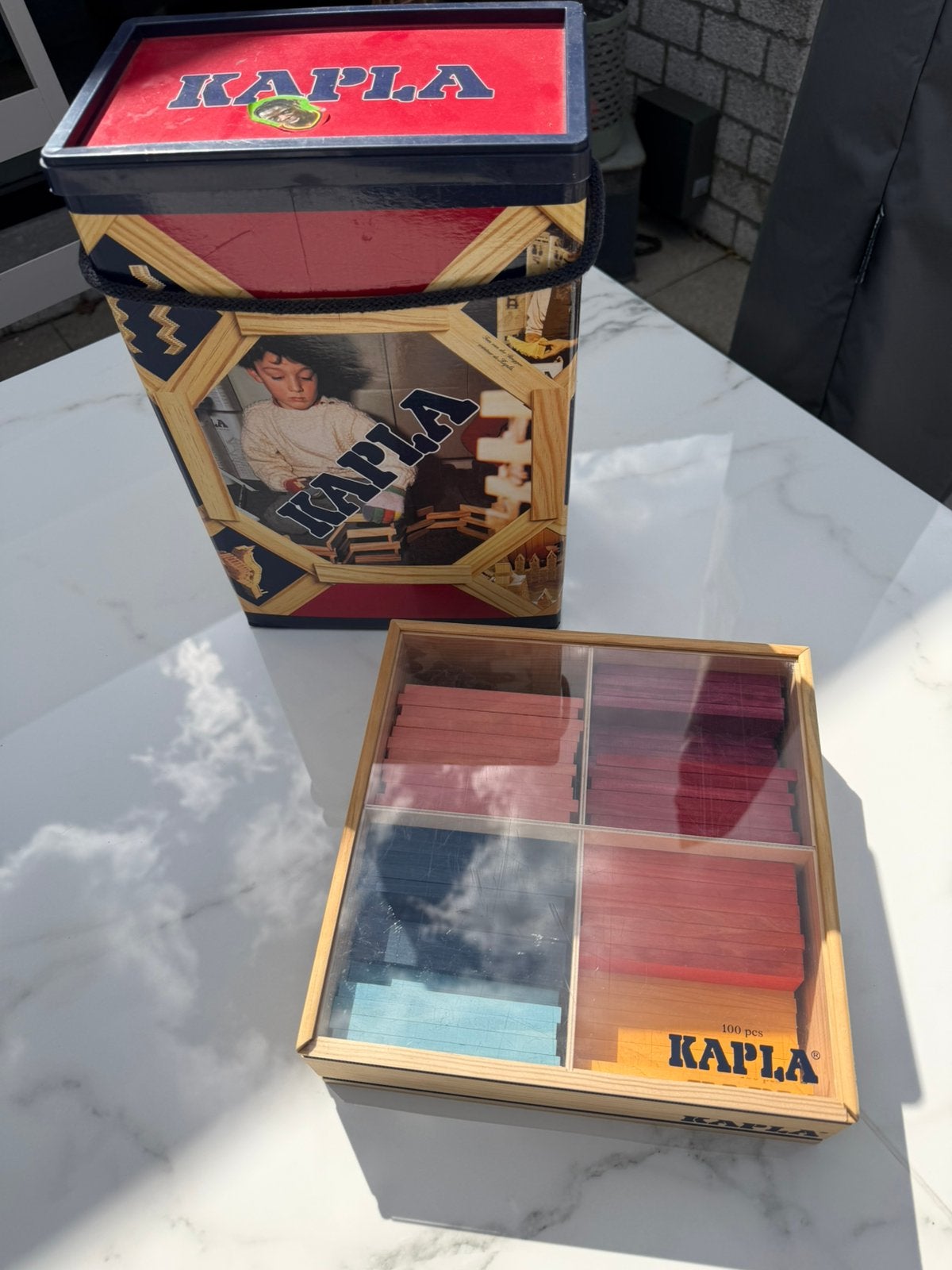 Kapla blokken, Ophalen, Zo goed als nieuw