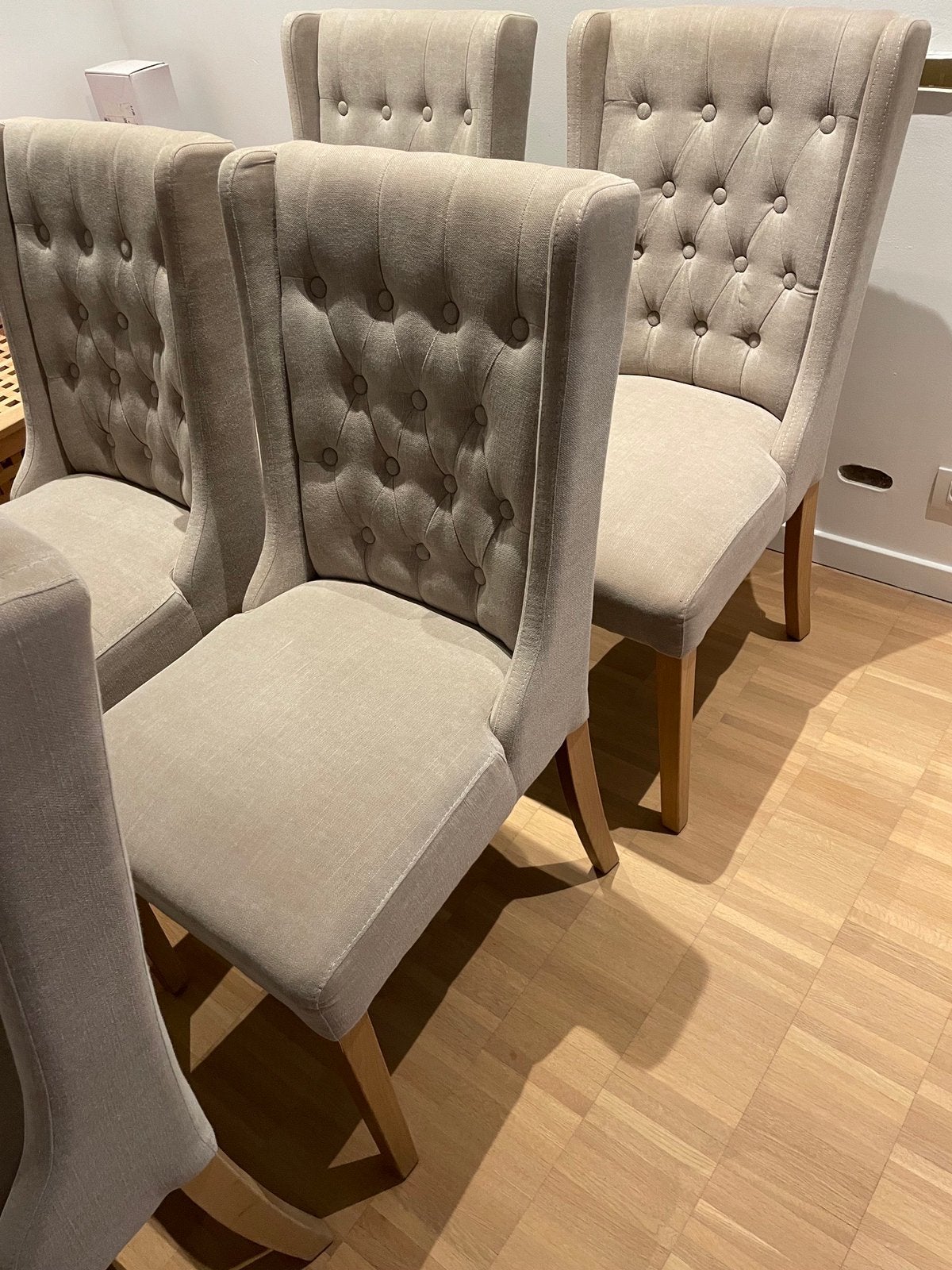 6 chaises de salle à manger, Maison & Meubles, Chaises, Enlèvement, Comme neuf