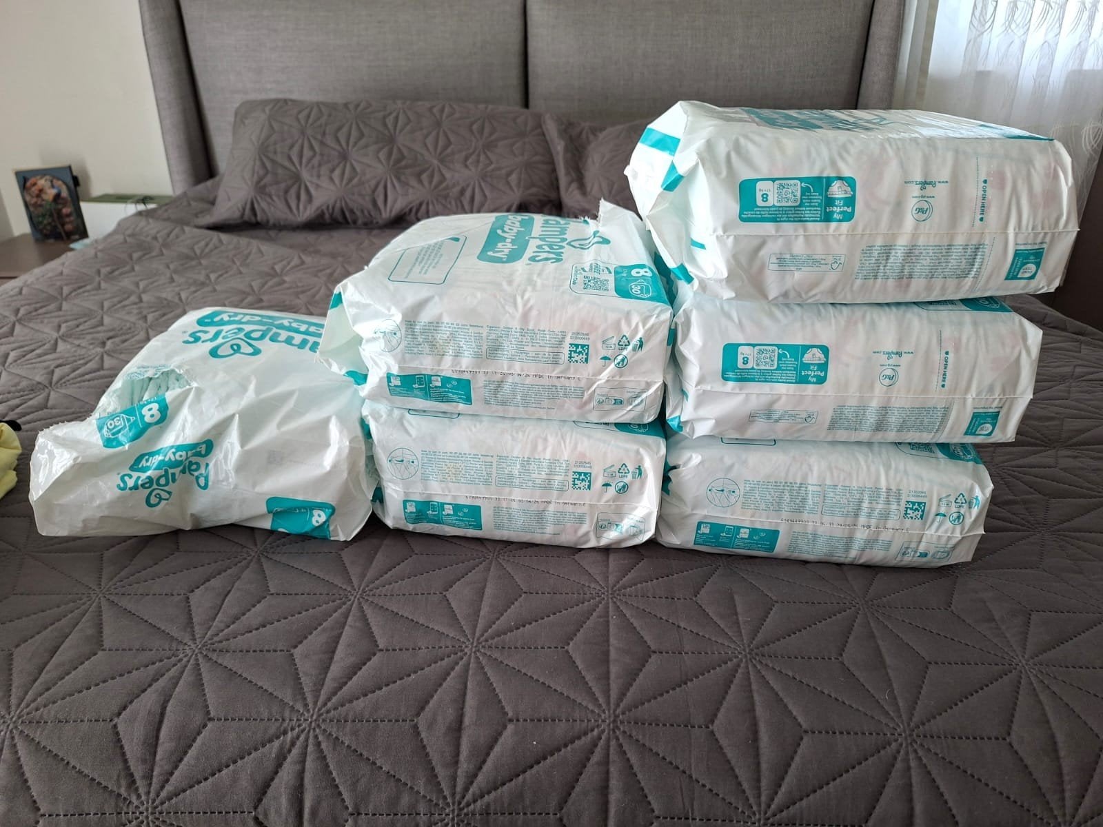 pampers luiers maat 8, Ophalen, Nieuw