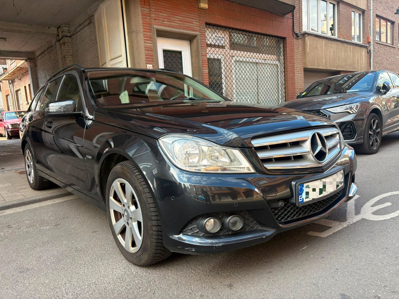 MERCEDES-BENZ C200 CDI AUTOMAAT, Auto's, Mercedes-Benz, Automaat, Euro 5, Stof, Zwart