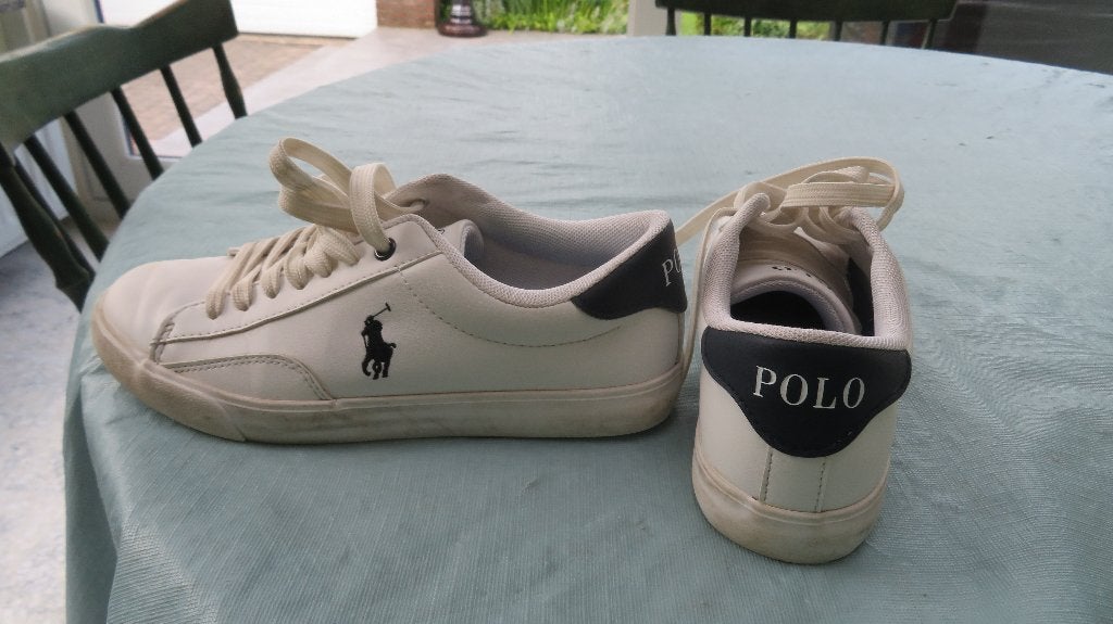 sneakers ralph lauren polo kind, Kinderen en Baby's, Kinderkleding | Schoenen en Sokken, Ophalen, Gebruikt, Sportschoenen