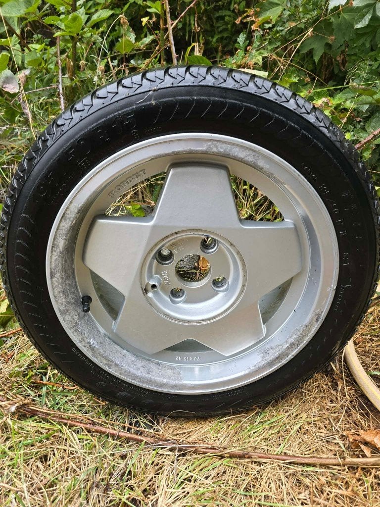 jantes bmw borbet  195 50 r15, Enlèvement, Utilisé