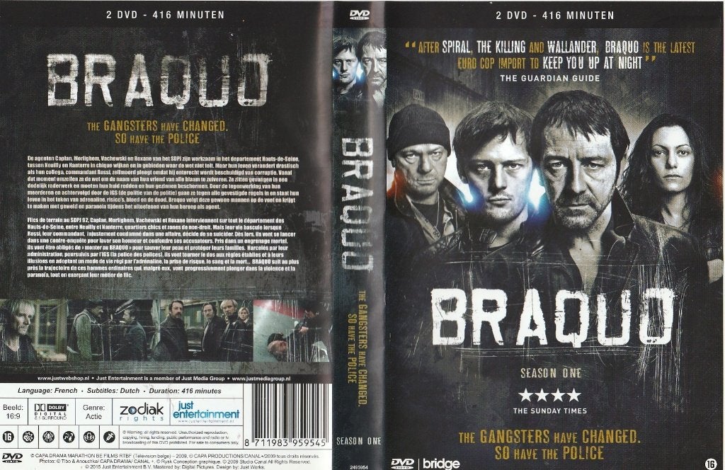 Braquo saison 1, CD & DVD, DVD | Thrillers & Policiers, Enlèvement ou Envoi, Mafia et Policiers, Français, À partir de 16 ans