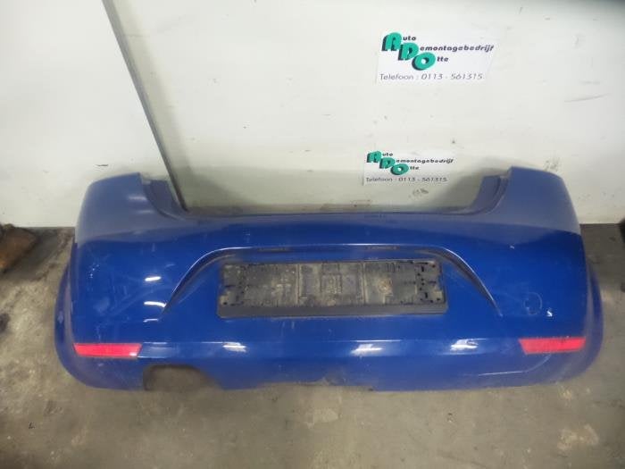 Achterbumper van een Seat Leon (Leon 05-) (LS5G), Gebruikt, -, -, Ophalen of Verzenden