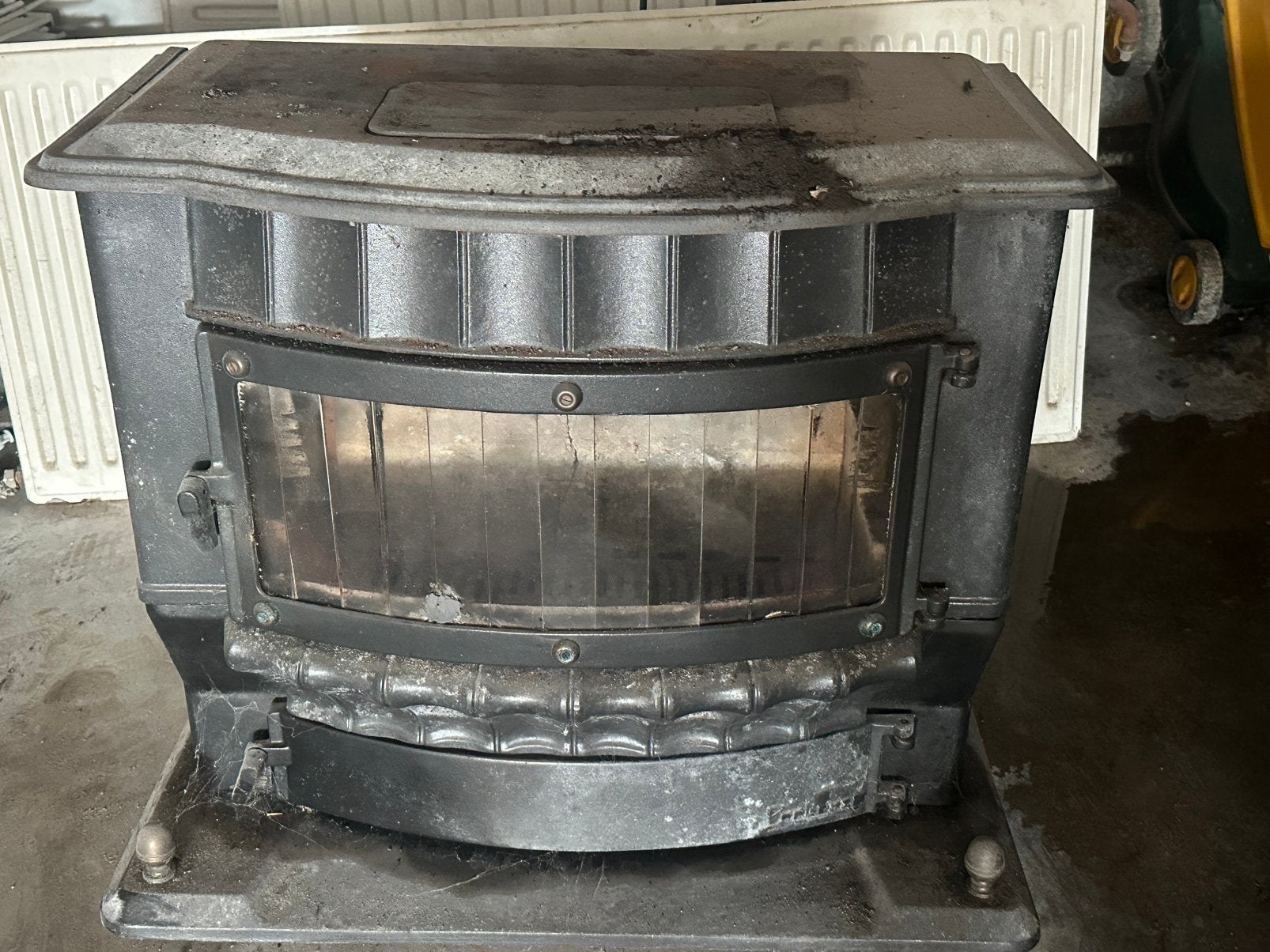 Gietijzeren allesbrander, Huis en Inrichting, Kachels, Ophalen, Gebruikt, Allesbrander