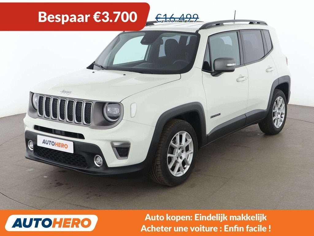 Jeep Renegade 1.0 TGDi Limited 4x2, Autos, Jeep, Achat, Renegade, ABS, Airbags, Air conditionné, Android Auto, Apple Carplay, Climatisation automatique