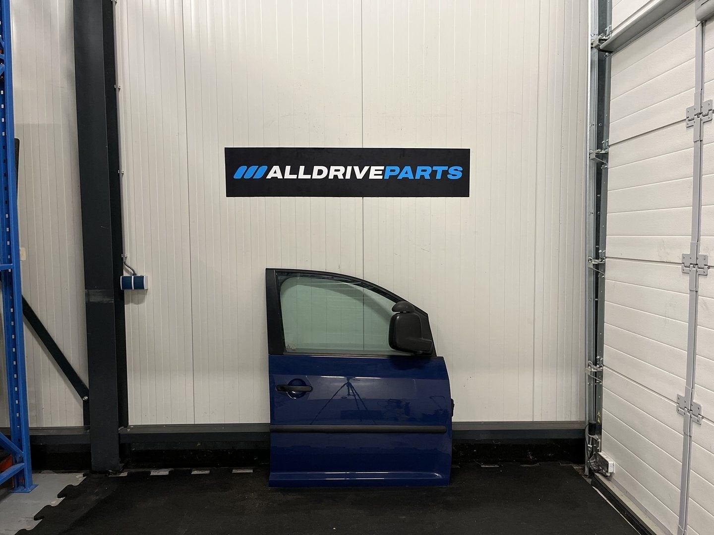 Volkswagen Caddy Voorportier rechts blauw LA5C 2K0831056B, Gebruikt, -, Deur, -
