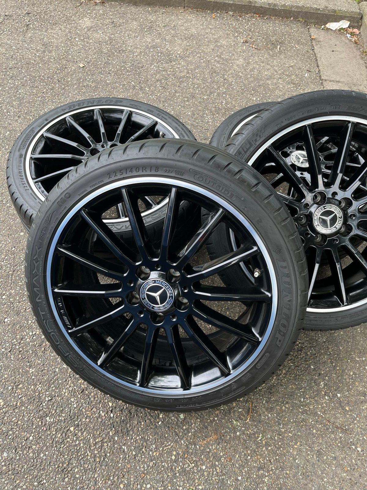 Jantes Mercedes AMG line A classe B classe Jantes Cla vito, Enlèvement, 18 pouces, Pneus été, Pneus et Jantes
