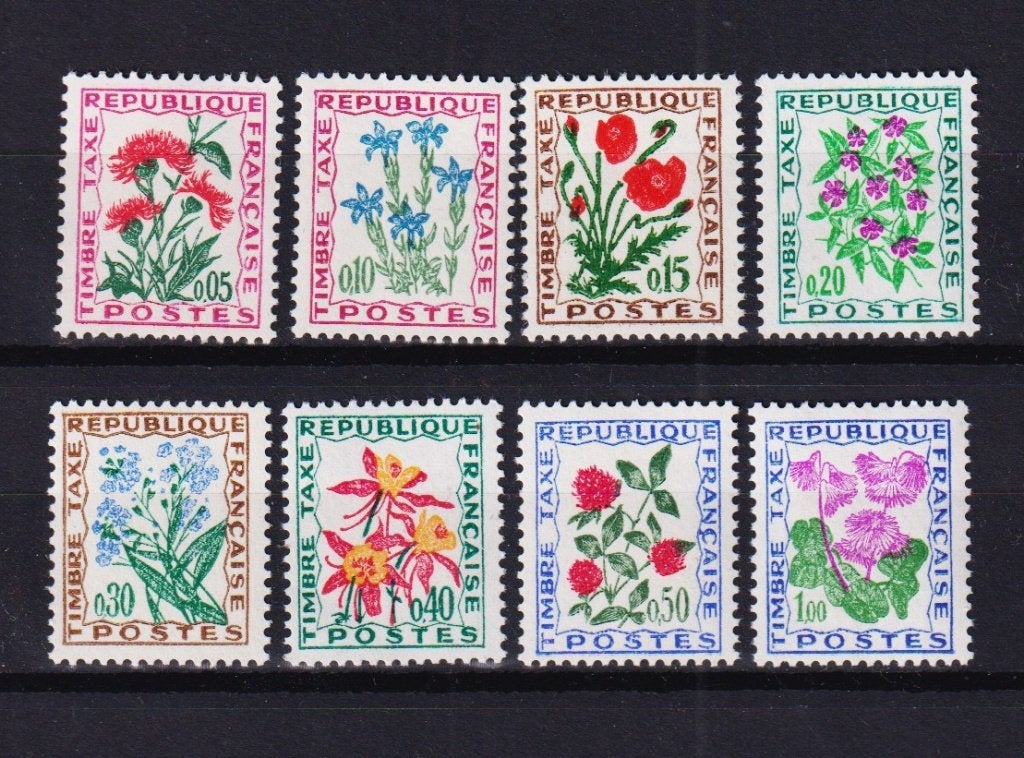 Frankrijk Takszegels 1964-1971 YT95-102 **, Verzenden, Postfris