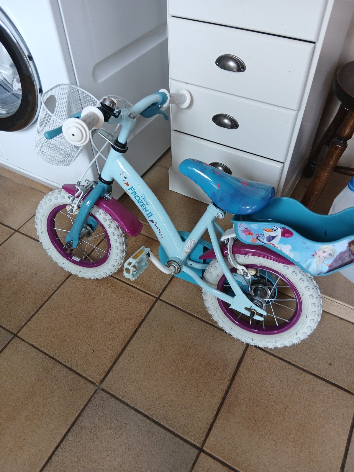 Mooie kinderfiets Frozen 2, Ophalen